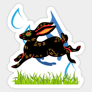 Gazelle Sticker